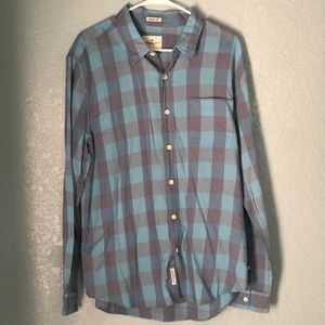 American Eagle button down long sleeve shirt.